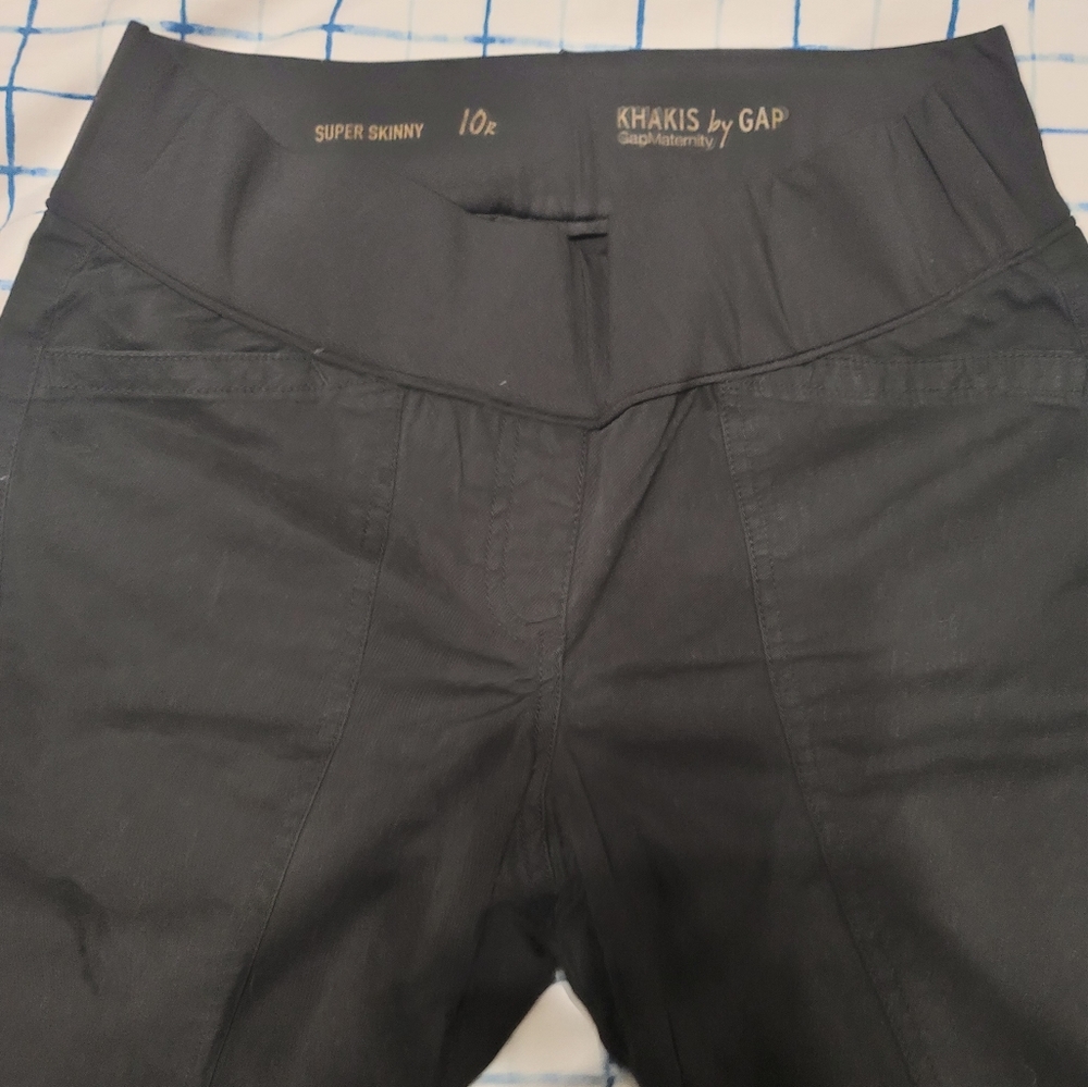 Maternity khakis by GAP